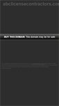 Mobile Screenshot of abclicensecontractors.com